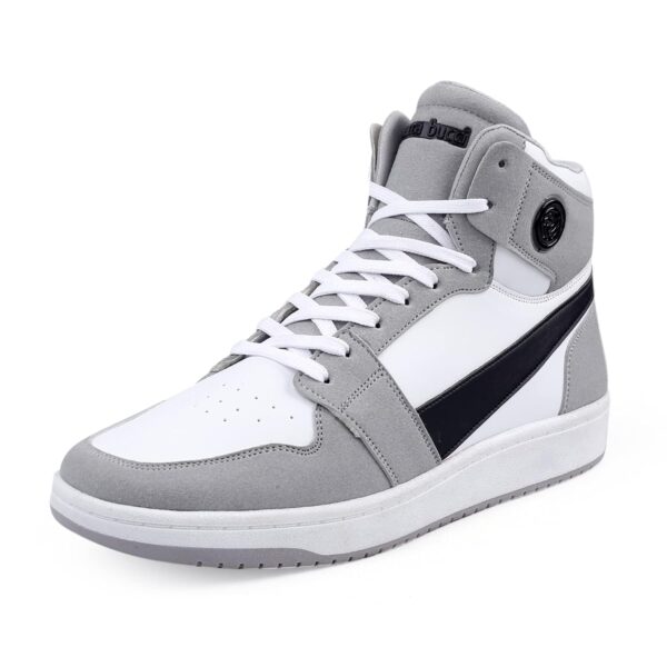 Bacca Bucci Balancer Men's Fashion Sneakers Lace-Up Trainers Basketball Style Walking Shoes - Image 2